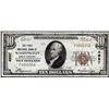 Image 1 : 1929 $10 First NB of Washington, North Carolina CH# 4997 National Currency Note