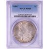 Image 1 : 1885 $1 Morgan Silver Dollar Coin PCGS MS63