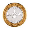 Image 2 : .999 Silver Luxor Las Vegas, Nevada $10 Casino Limited Edition Gaming Token