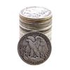 Image 2 : Roll of (20) Mixed Date Walking Liberty Half Dollar Coins