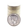 Image 1 : Roll of (20) Brilliant Uncirculated 1922 $1 Peace Silver Dollar Coins