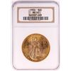 Image 1 : 1926 $20 St. Gaudens Double Eagle Gold Coin NGC MS62