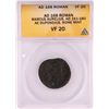 Image 1 : 168 AD Ancient Roman Marcus Aurelius Dupondius Rome Mint Coin ANACS VF20