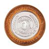 Image 1 : .999 Silver Golden Nugget Las Vegas, Nevada $10 Limited Edition Casino Gaming Token