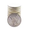 Image 1 : Roll of (20) Brilliant Uncirculated 1923 $1 Peace Silver Dollar Coins