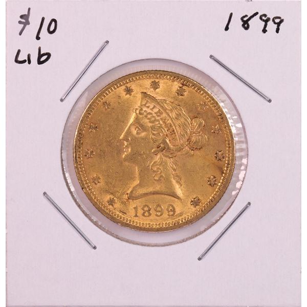 1899 $10 Liberty Head Eagle Gold Coin