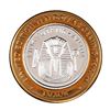 Image 1 : .999 Silver Luxor Las Vegas, Nevada $10 Casino Limited Edition Gaming Token