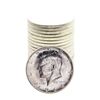 Image 1 : Roll of (20) Brilliant Uncirculated 1964-D Kennedy Half Dollar Coins