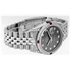 Image 5 : Rolex Men's Stainless Steel Diamond & Ruby Datejust Wristwatch