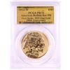 Image 1 : 2013-W Reverse Proof $50 American Buffalo Gold Coin PCGS PR70 Gold Foil First Strike