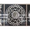Image 8 : Large Framed 4-Section Metal Design Art Work 63" x 24"