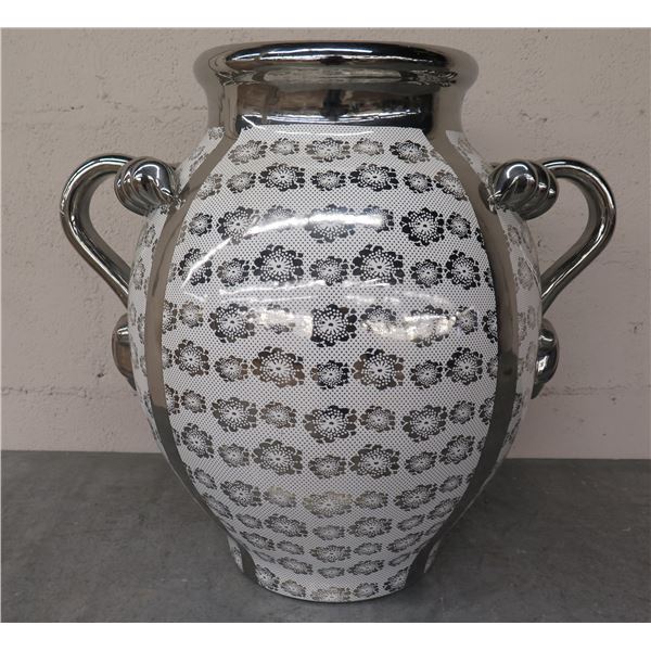 Winward Decorative Urn Vase w/ Handles 10"D x 21.5"H