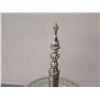Image 3 : UCI Footed Metal & Glass 2-Tier Round Server M70405  13" x 45"H