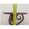 Image 7 : Winward Metal Round Table w/ Tripod Base & Scroll Accents 10"D x 37" Tall