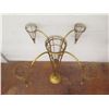 Image 3 : Qty 2 Metal 5-Cone Flower Display Stands 33" Tall