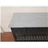 Image 2 : Galt International Table w/ 2 Undershelves, 4 Drawers & Stone Top 40"x19"x31"