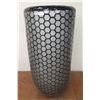 Image 1 : Tall Allstate Planter/Vessel w/ Mirrored Hexagonal Mosaic Tiles 25"D x 49"H