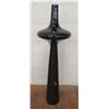 Image 1 : Tall Black Abstract Vase 42.5"H