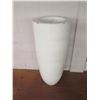 Image 2 : Tall Round White Vase Planter 19"D x 48"H