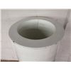 Image 3 : Tall Round White Vase Planter 19"D x 48"H