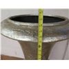 Image 7 : Silver Colored Footed Vase Planter w/ Pedestal Base 26"D x 40"H