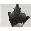 Image 2 : Black Electric Streetlight Lamp w/ Pedestal Base 72" Tall