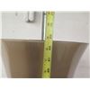 Image 8 : Silver Colored Stemmed Vase Planter w/ Round Pedestal Base 69"H