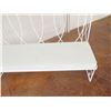 Image 10 : Qty 2 White Bench Style Metal 2-Tier Display Stand 32" x 20" x 32"H