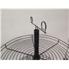 Image 8 : Qty 2 Black Metal 4-Tier Round Spinner Display Stand 64" Tall