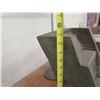 Image 13 : Square White Planter Pot, 3 Step Staircase Display & Black Sign on Pole Base