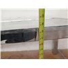 Image 8 : Metal Coffee Table w/ Glass Top 48"x18"x18"