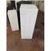Image 3 : Multiple Colored Solid Stackable Black & White Display Stands (Tag $498) 44"H
