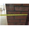 Image 13 : Decorative Brick-Look Fireplace Prop w/ Mantle 84"L x 12"D x 52"H