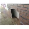 Image 7 : Decorative Brick-Look Fireplace Prop w/ Mantle 84"L x 12"D x 52"H