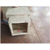 Image 11 : Qty 4 Square Blocks: 2 White w/ Tan, Cement & Floral Design & Pedestal Stand 42"H