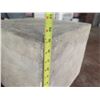 Image 15 : Qty 4 Square Blocks: 2 White w/ Tan, Cement & Floral Design & Pedestal Stand 42"H