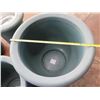 Image 7 : Qty 4 Round Blue Planter Pots (Reg $375 Sale $219 each) 21-29"D, 21-24"H