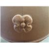 Image 3 : Round Terra Cotta-Style Plastic Vessel w/ Raised Design & Tray Base 21"Dia x 27" Tall