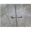Image 3 : Slanted Metal "Z" Shape Display w/ 8 Round Wire Plant Holders 44"H
