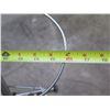 Image 8 : Slanted Metal "Z" Shape Display w/ 8 Round Wire Plant Holders 44"H