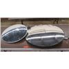 Image 1 : Qty 2 Plexi-View Convex Mirrors, Mountable 25" Dia & 35" Dia