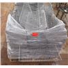 Image 1 : Qty Approx. 60 Wire Stacking Storage Baskets 24"x12"