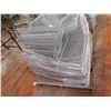 Image 2 : Qty Approx. 40 Wire Stacking Storage Baskets 24"x12"
