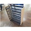 Image 4 : Blue 6-Tier Metal Display Shelving Unit 22" x 12" x 32"H
