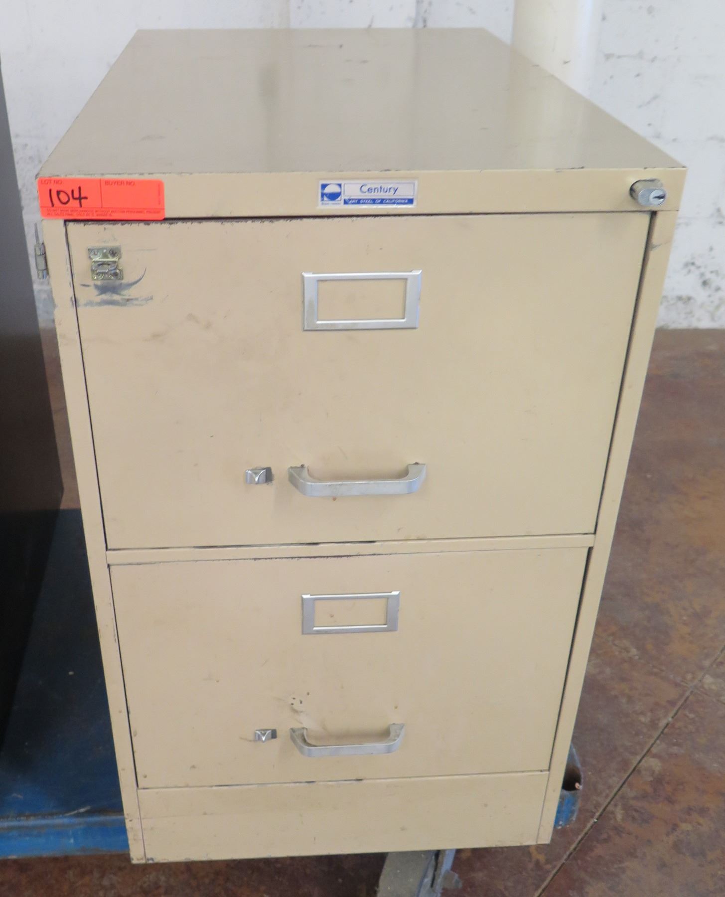 Steelmaster Century Metal 2 Drawer File Cabinet