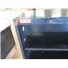 Image 2 : Black Metal 3-Tier Shelving Unit 36" x 16" x 42"H