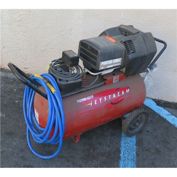 Porter Cable Jetstream Air Compressor on Wheels CF2020 2HP/20Gallon