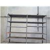 Image 2 : Double Sided Adjustable Multi-Tier Metal Shelving Units 47"x32"x101"