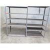 Image 3 : Double Sided Adjustable Multi-Tier Metal Shelving Units 47"x32"x101"