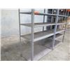 Image 9 : Double Sided Adjustable Multi-Tier Metal Shelving Units 47"x32"x101"